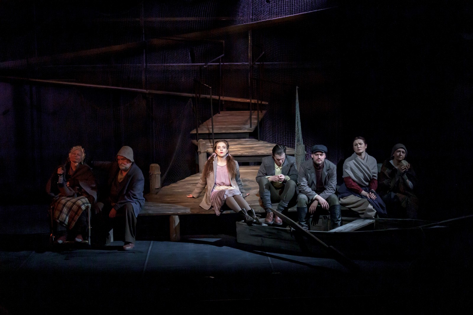 “A CRUIP FROM THE ISLAND OF INISHMAN” M.McDonagh, tragicomedy in two acts, Director A. Gartsuev. stage designer – Y. Salamonaў. costume designer – M. Alekna ,1