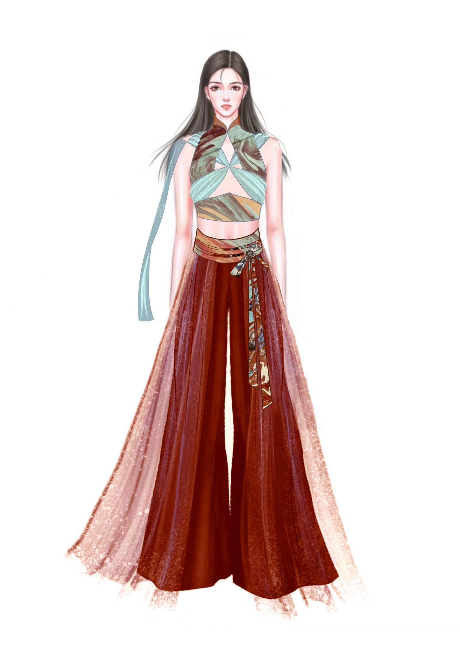 Dunhuang costume Design (2)